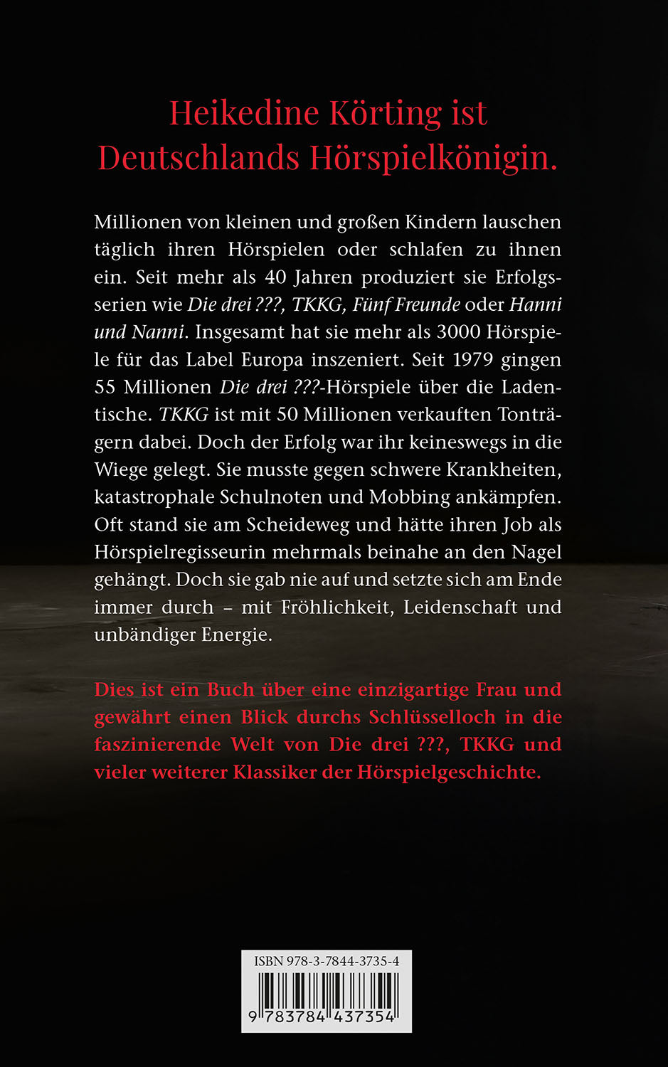 Heikedine Körting - Die Königin der Hörspiele