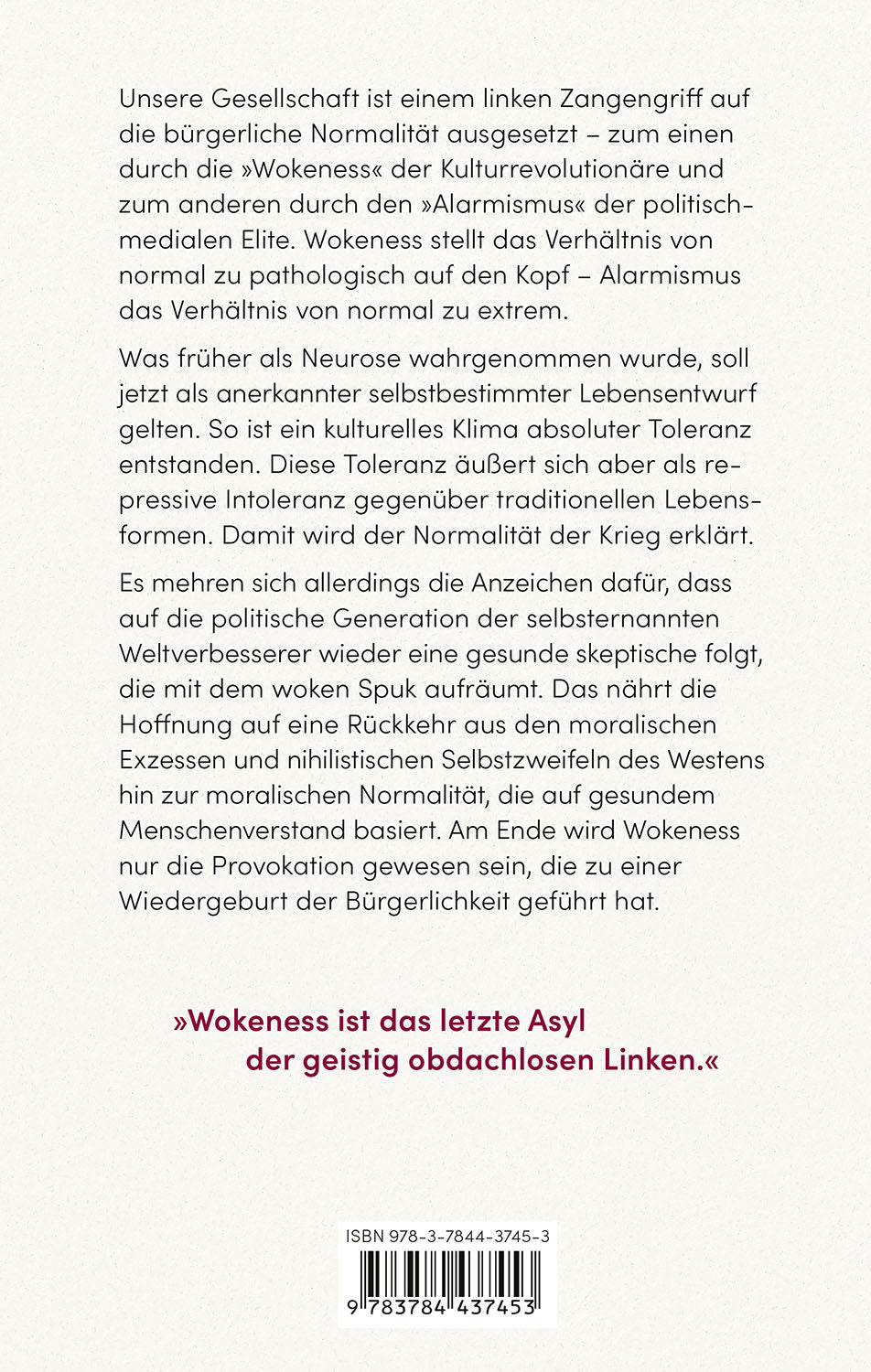 Zurück zur Normalität