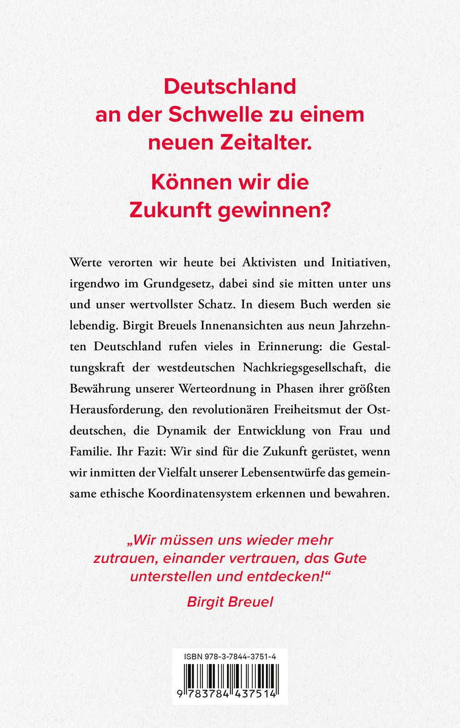 Wandel, Wege, Werte